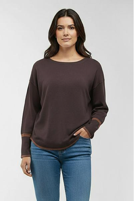 Corte dei Gonzaga Donna Maglia Girocollo con Vestibilità Calibrata