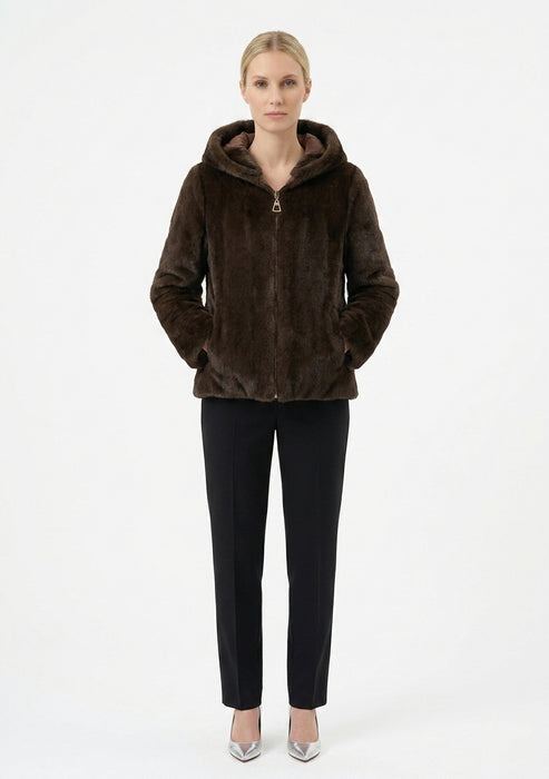 Talenti Donna Eco Pelliccia Reversibile