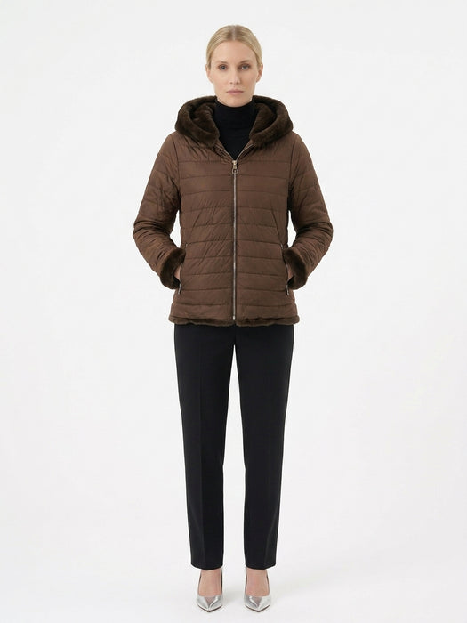 Talenti Donna Eco Pelliccia Reversibile