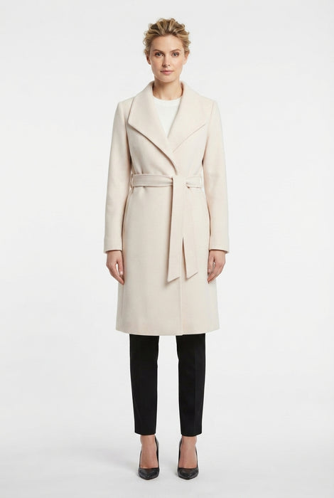 Talenti Cappotto Donna Doppiopetto in Misto Lana