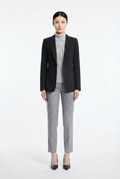 Love to Love by Gai Mattiolo Gilet Donna in Misto Cashmere con Collo Alto