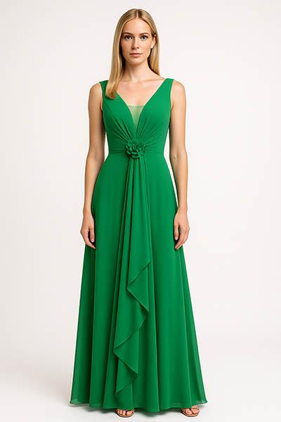 SoloGioie Abito Lungo con Stola - Falcone Abbigliamento