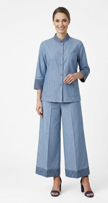 Studio SDB Venezia Pantalone Donna in 100% Cotone