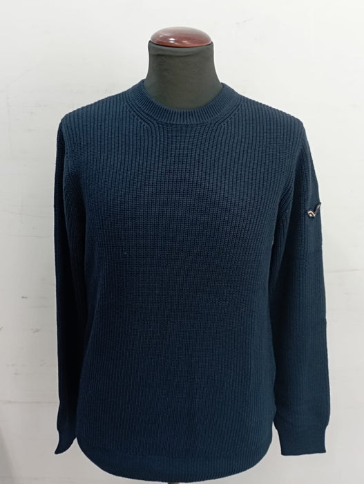 Armata di Mare Maglione Girocollo in Cotone e Cashmere