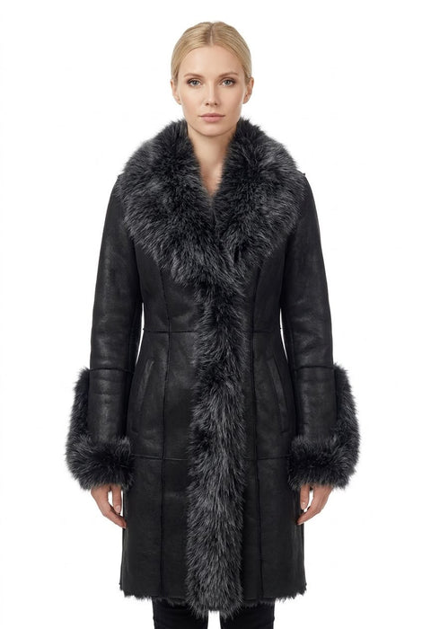 Feel Donna Eco Montone con Eco Pelliccia