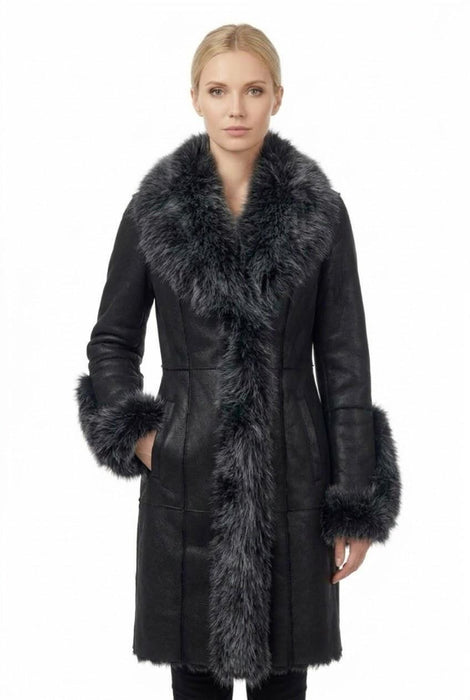 Feel Donna Eco Montone con Eco Pelliccia