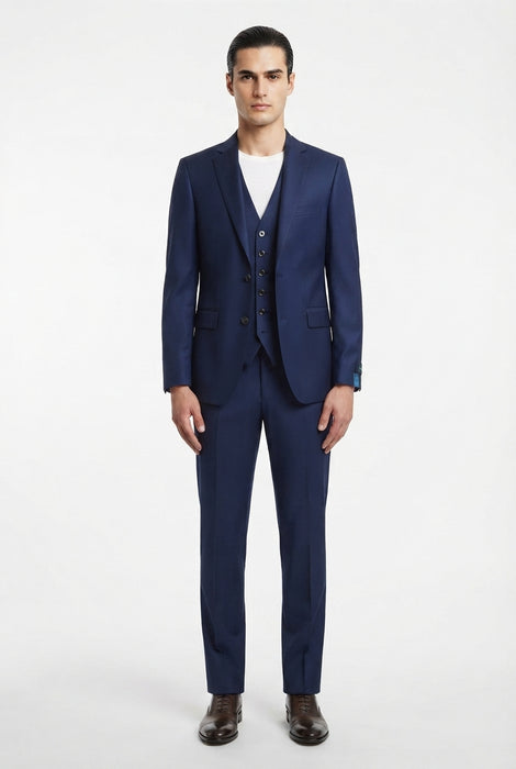 Villa Vasari Abito Uomo 100% Lana Reda con Gilet  A7588