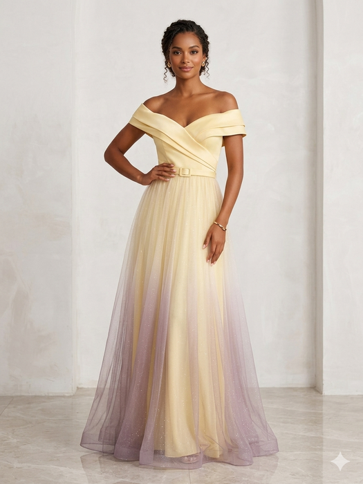 Neva Couture Abito Lungo Donna con Stola 28302