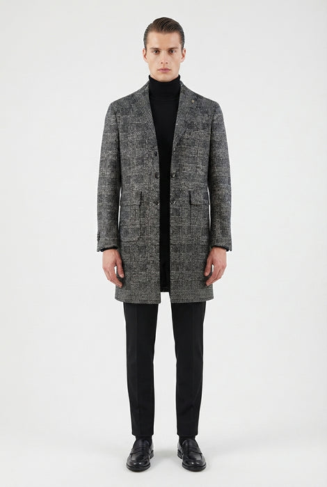 Lubiam Cappotto Uomo in Misto Lana
