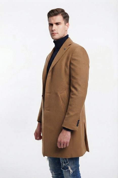 Lubiam Cappotto Uomo in Lana e Cashmere