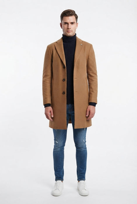 Lubiam Cappotto Uomo in Lana e Cashmere