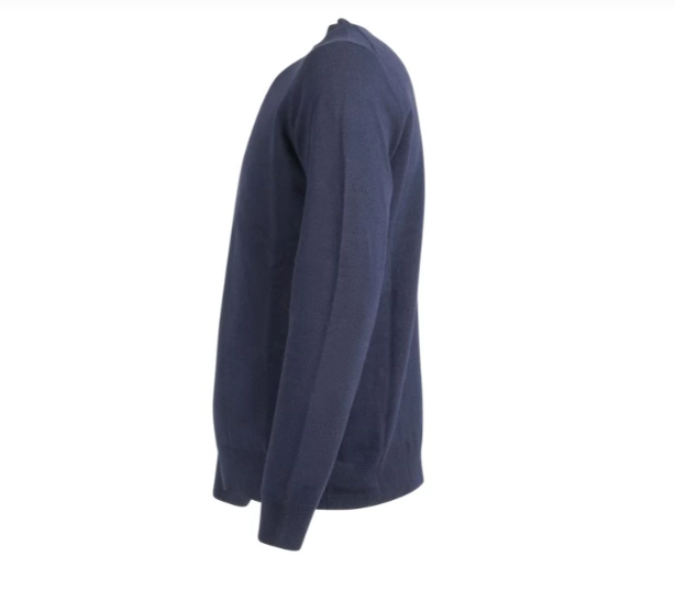 Maglione Girocollo in Misto Lana e Cashmere