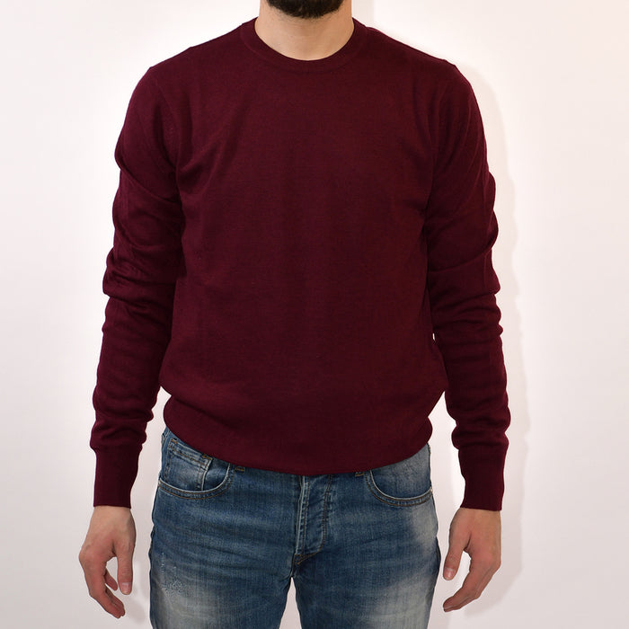 Ghiacciozero Maglia Girocollo in Lana e Cashmere Uomo J1735D - Falcone Abbigliamento