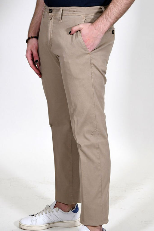 Four.ten Pantalone Regular Fit Uomo in Cotone 121563 - Falcone Abbigliamento